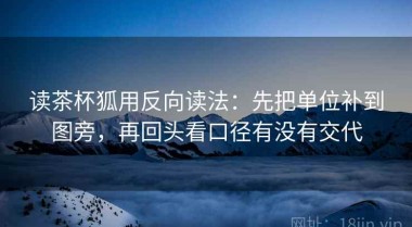 读茶杯狐用反向读法：先把单位补到图旁，再回头看口径有没有交代