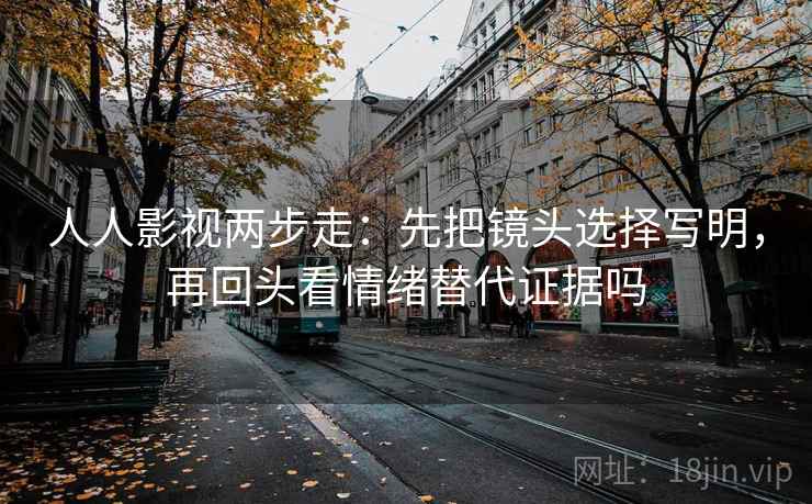 人人影视两步走：先把镜头选择写明，再回头看情绪替代证据吗